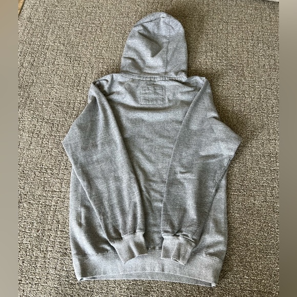 CSG Men‘s Gray & Lined Hoodie Sweatshirt Medium - Picture 3 of 8